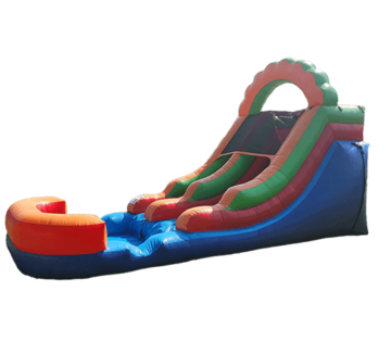dry slides Bounce House Rentals, Delaware Dry Slides Orange Blue Green Waterslide